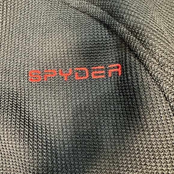 Spyder quarter-zip sweater fleece, men’s M, ski wear - Picture 9 of 13